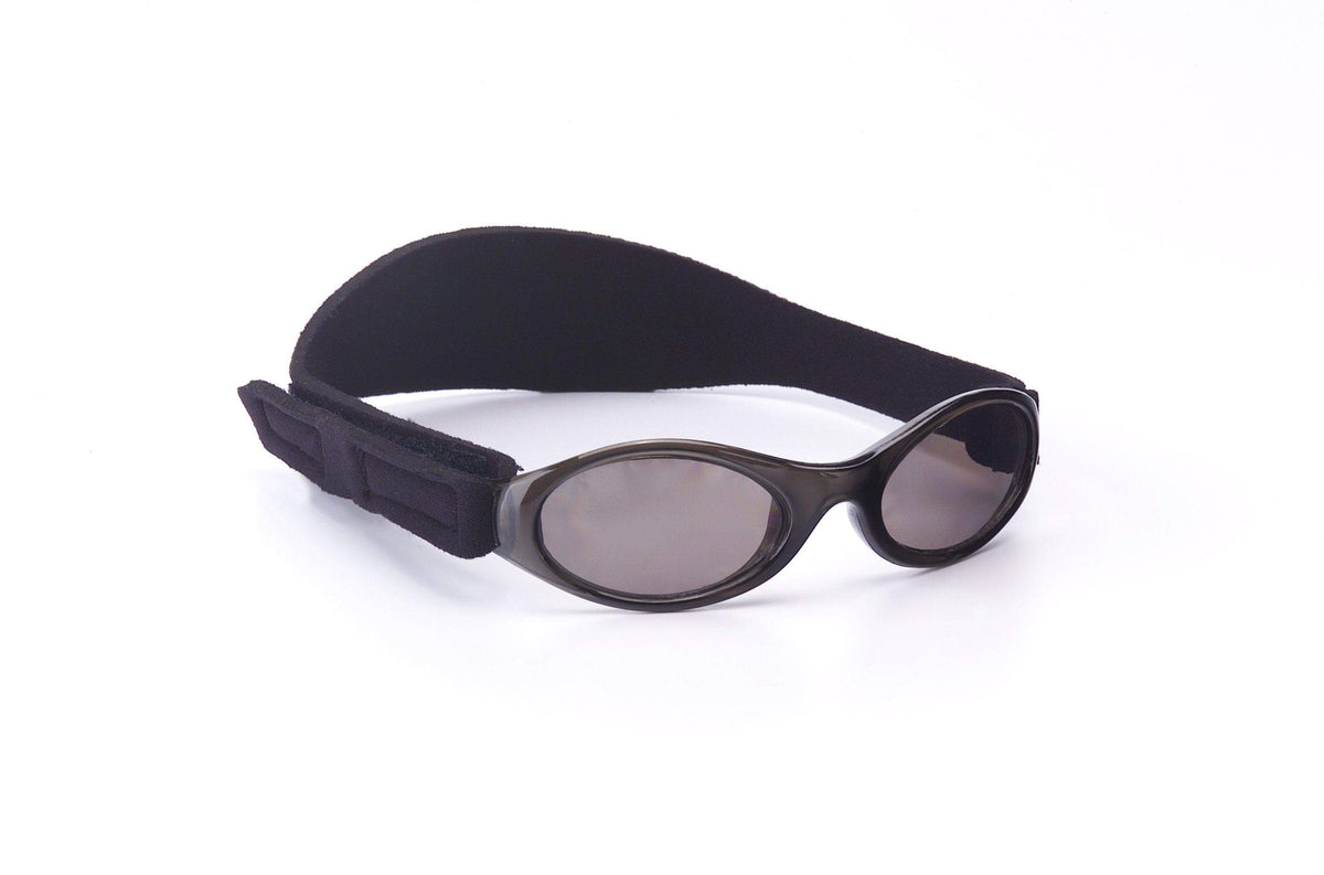 Toddler BANZ Bubzee wrap around sunglasses in Black with UV protection
