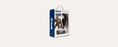 Baby BANZ earmuffs and sunglasses combo in Aqua for hearing and UV protection