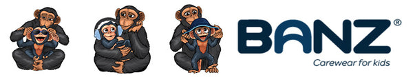 Banzee and Bubzee love Banz protective clothing and accessories!