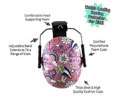 BANZ Hearing Protection Kids Earmuffs - Prints