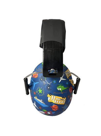 BANZ Hearing Protection Kids Earmuffs - Prints Transport