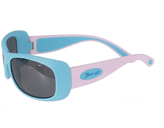 BANZ kids wrap around sunglasses in Yellow with UV protection