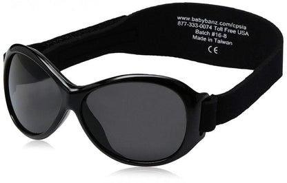 BANZ Sunglasses Baby Sunglasses - Retro Wrap Around Onyx