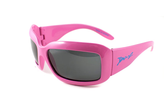 BANZ kids wrap around sunglasses in Square Black with UV protection