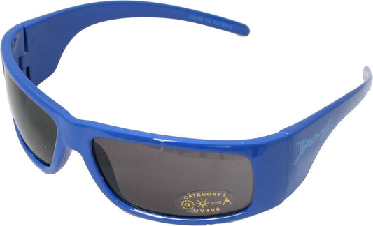 BANZ kids wrap around sunglasses in Wrap Black with UV protection
